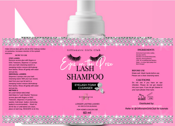 Eyez on the Prize Lash Shampoo
