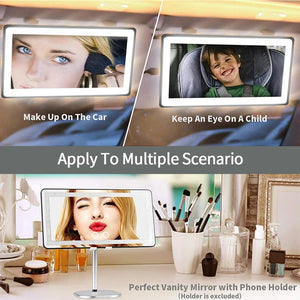 Travel Vanity Light  - (Rechargable Car Visor Light)