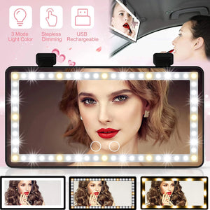 Travel Vanity Light  - (Rechargable Car Visor Light)