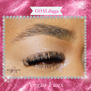 GOALdigga (FAUX) D-Curl Individual Lash Style