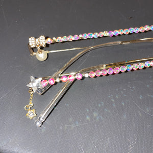 Linear Diamond LASH Glasses