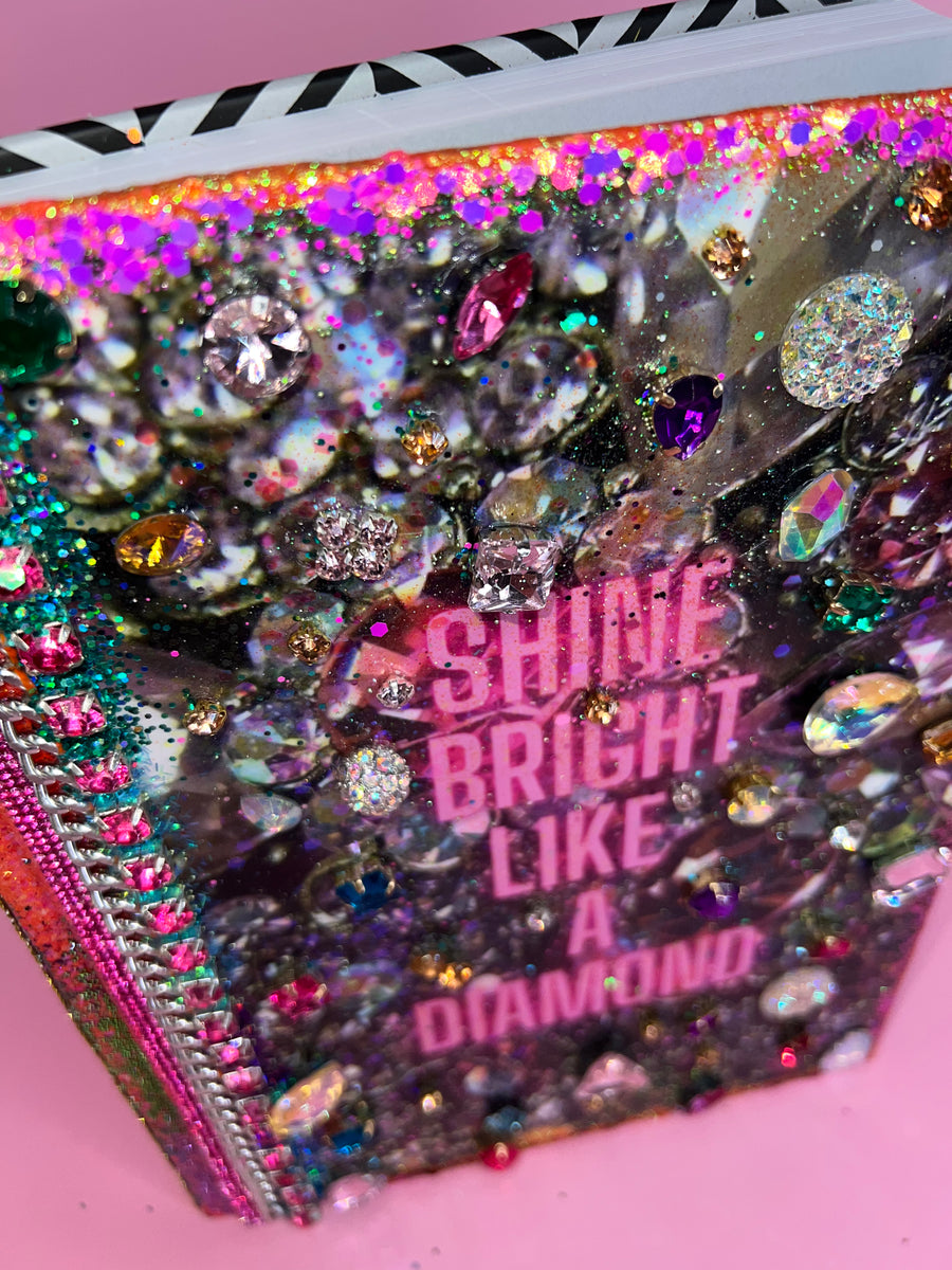 “Shine bright like a Diamond” manifestation journal