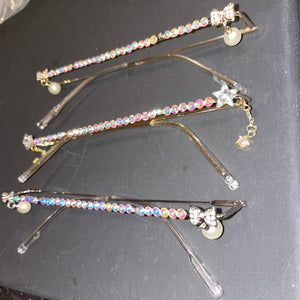 Linear Diamond LASH Glasses